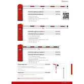SOMMER GATE BARRIER MACHINE MODEL ASB-6010A, MADE IN GERMANY Merac Dubai